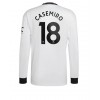 Manchester United Casemiro #18 Bortatröja 2022-23 Långa ärmar